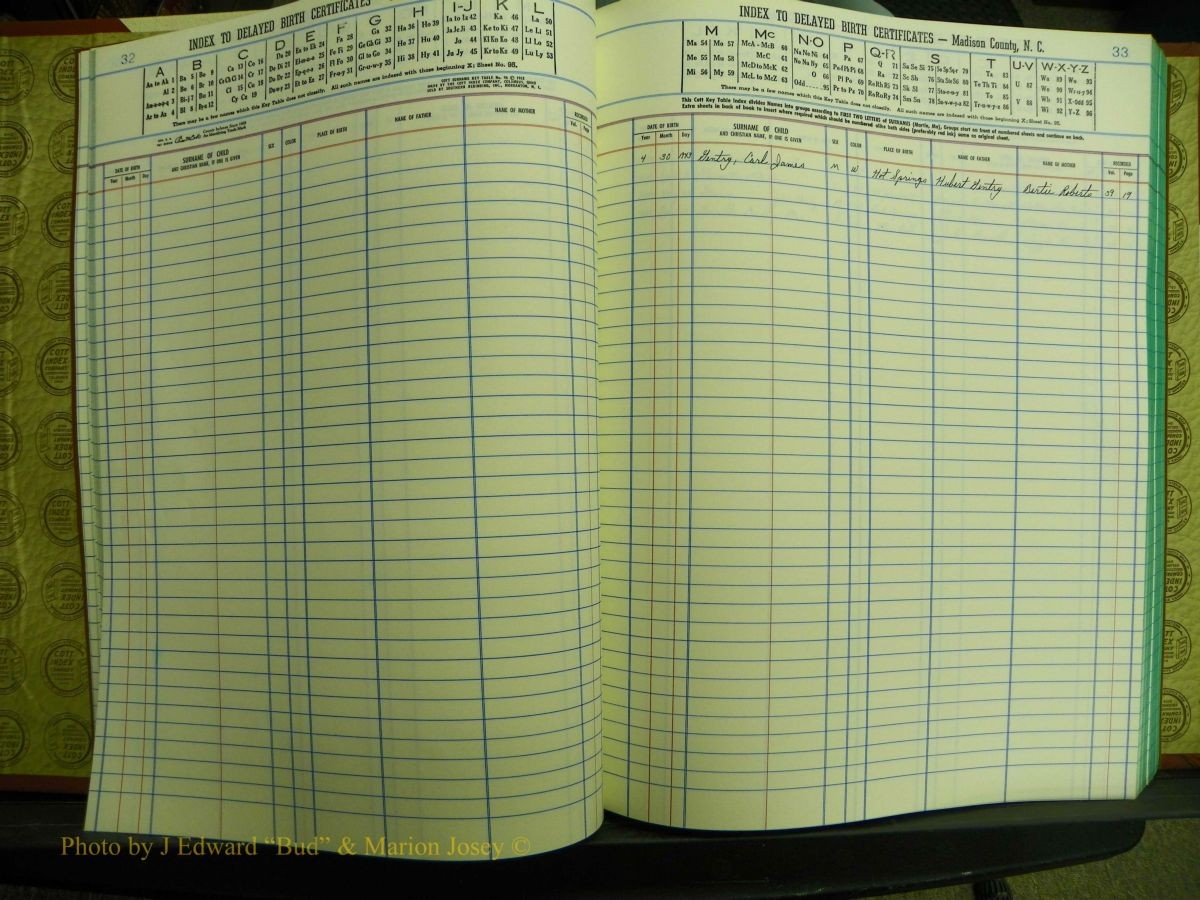Madison Births & Deaths, Book 2, L-Z, + Delayed Book 2 379.JPG