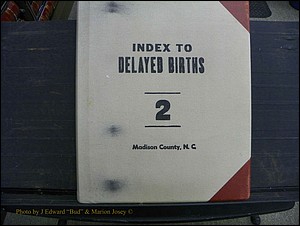 Madison Births & Deaths, Book 2, L-Z, + Delayed Book 2 366.JPG