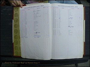 Madison Births & Deaths, Book 2, L-Z, + Delayed Book 2 003.JPG