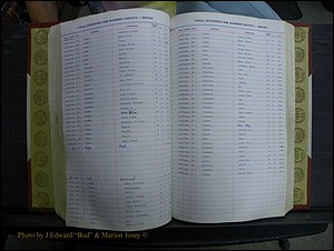 Madison Births & Deaths, Book 2, L-Z, + Delayed Book 2 135.JPG