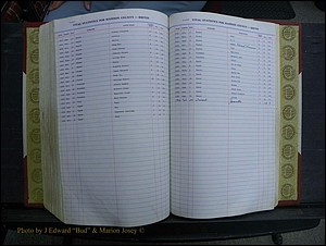 Madison Births & Deaths, Book 2, L-Z, + Delayed Book 2 261.JPG