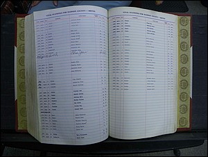 Madison Births & Deaths, Book 2, L-Z, + Delayed Book 2 277.JPG