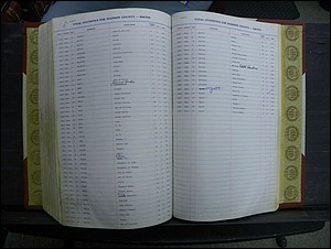 Madison Births & Deaths, Book 2, L-Z, + Delayed Book 2 281.JPG