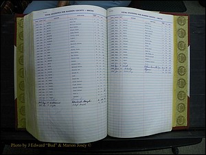 Madison Births & Deaths, Book 2, L-Z, + Delayed Book 2 301.JPG