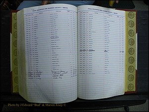 Madison Births & Deaths, Book 2, L-Z, + Delayed Book 2 302.JPG
