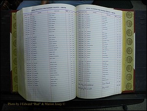 Madison Births & Deaths, Book 2, L-Z, + Delayed Book 2 312.JPG