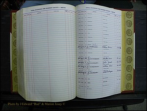 Madison Births & Deaths, Book 2, L-Z, + Delayed Book 2 316.JPG