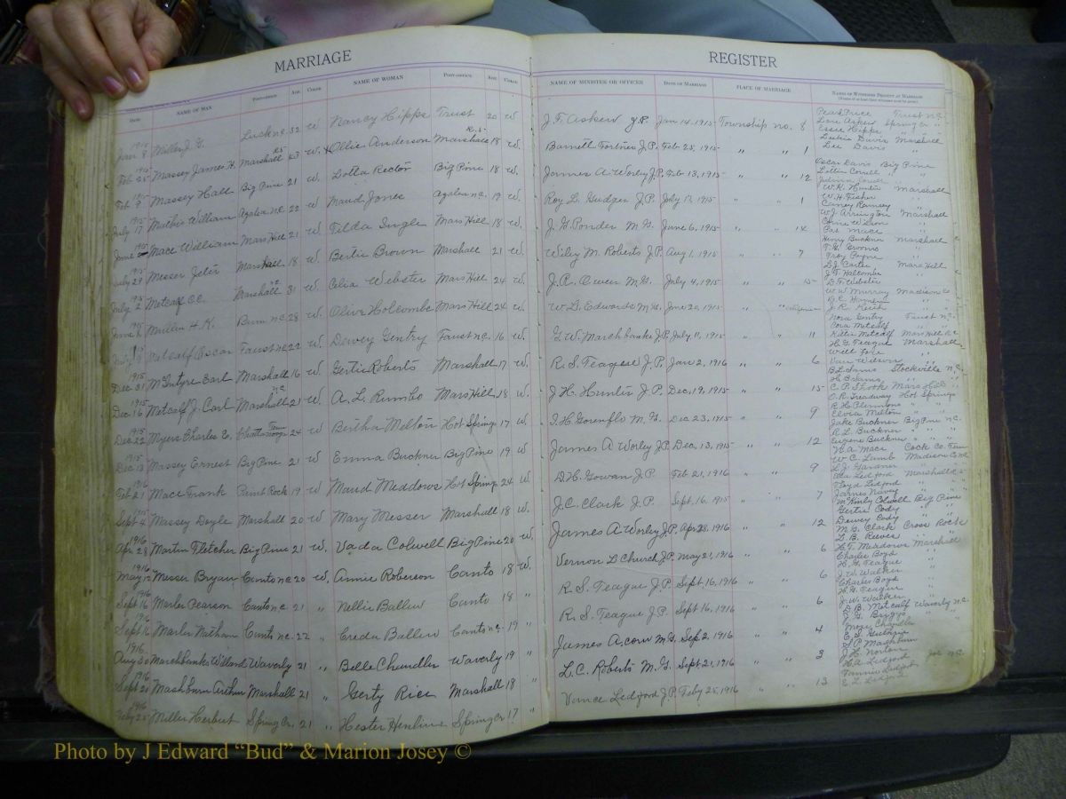 Madison Marriages, 1850-1980 252.JPG