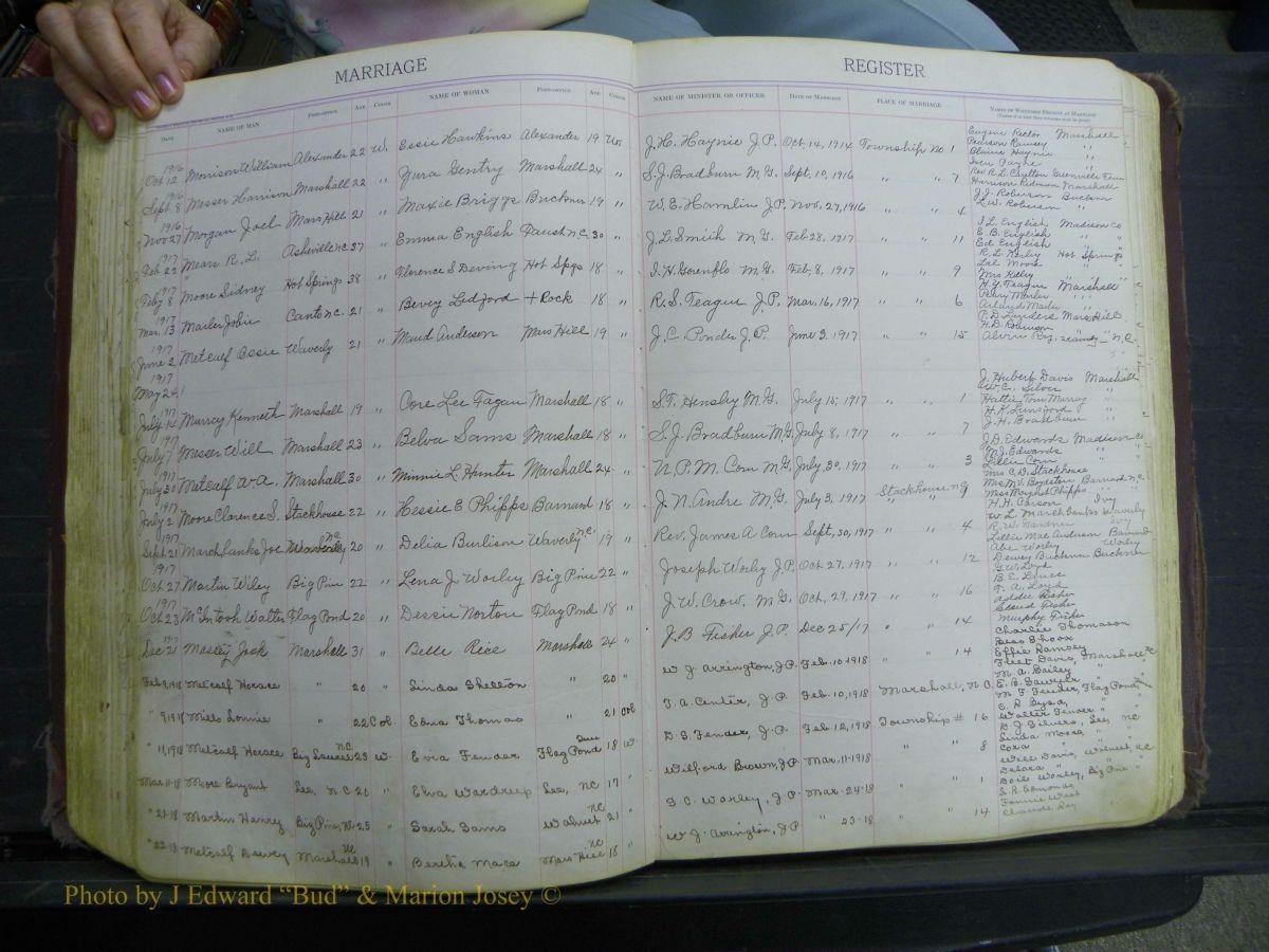 Madison Marriages, 1850-1980 254.JPG