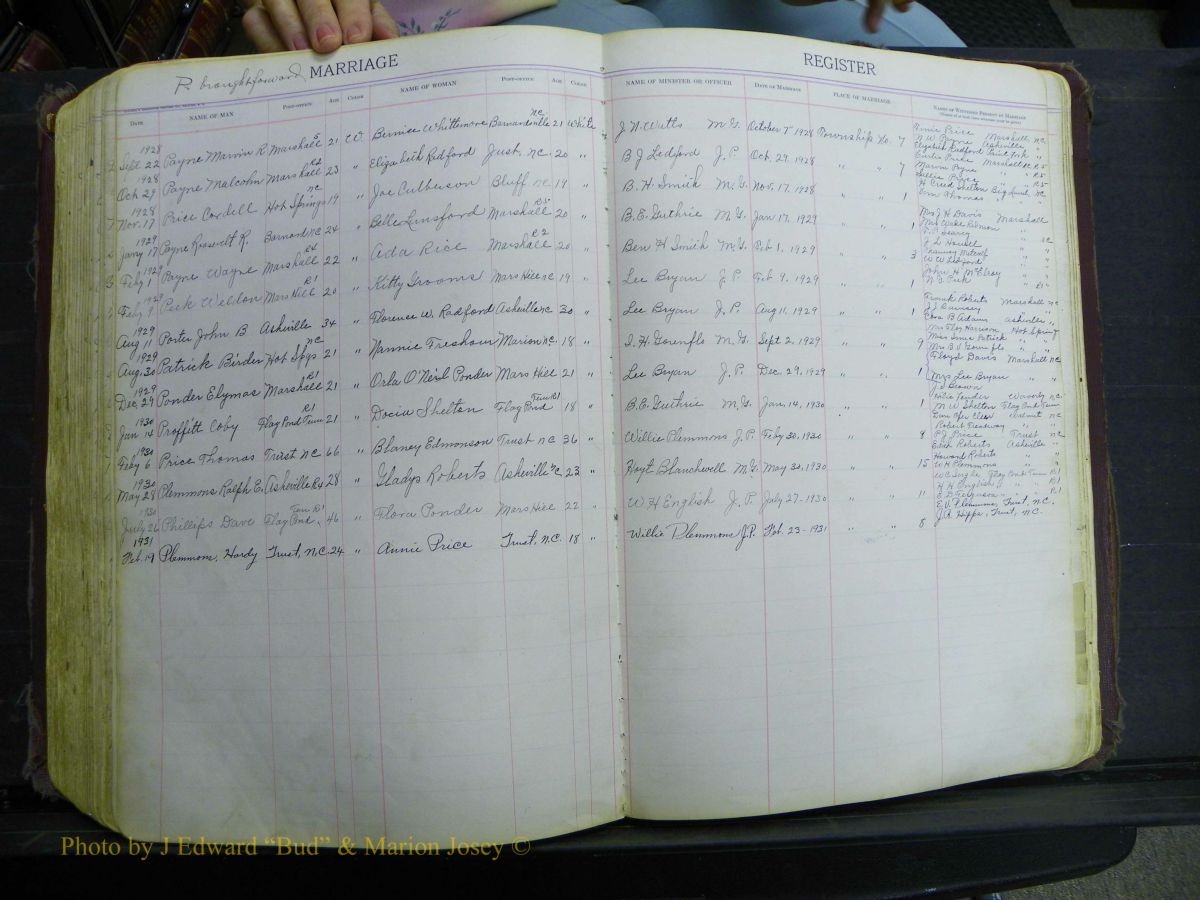 Madison Marriages, 1850-1980 312.JPG