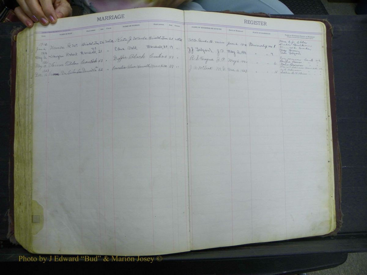 Madison Marriages, 1850-1980 315.JPG
