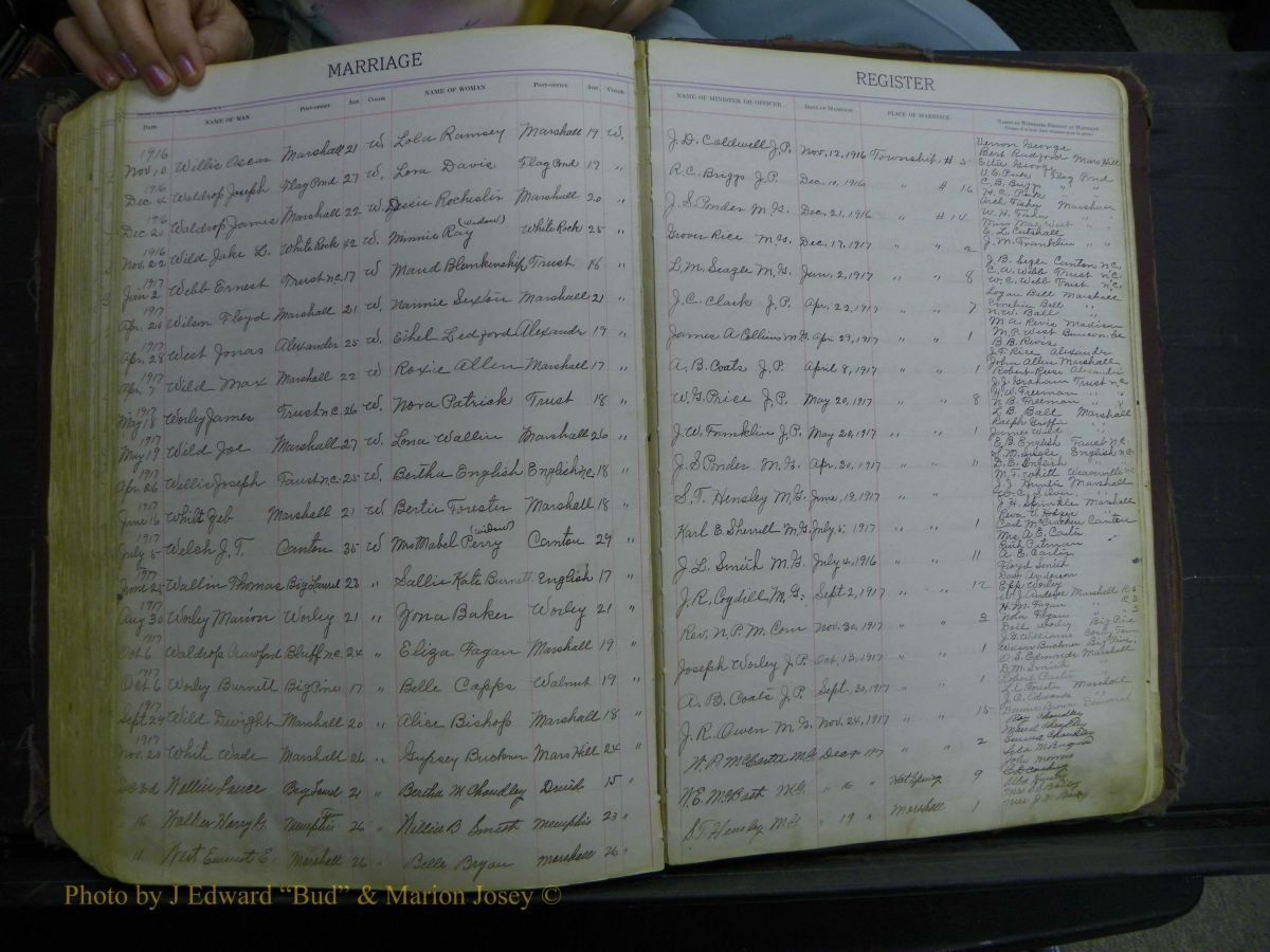 Madison Marriages, 1850-1980 322.JPG