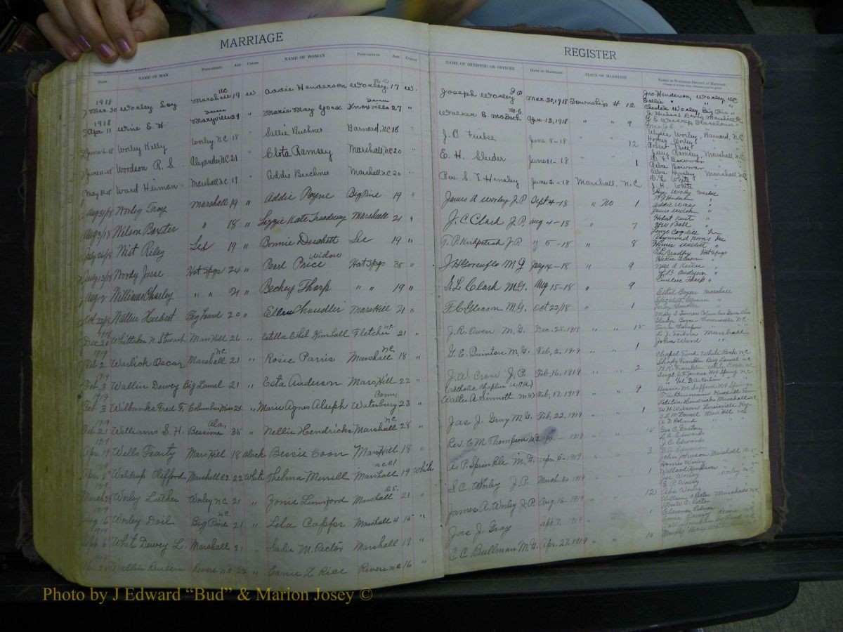 Madison Marriages, 1850-1980 323.JPG
