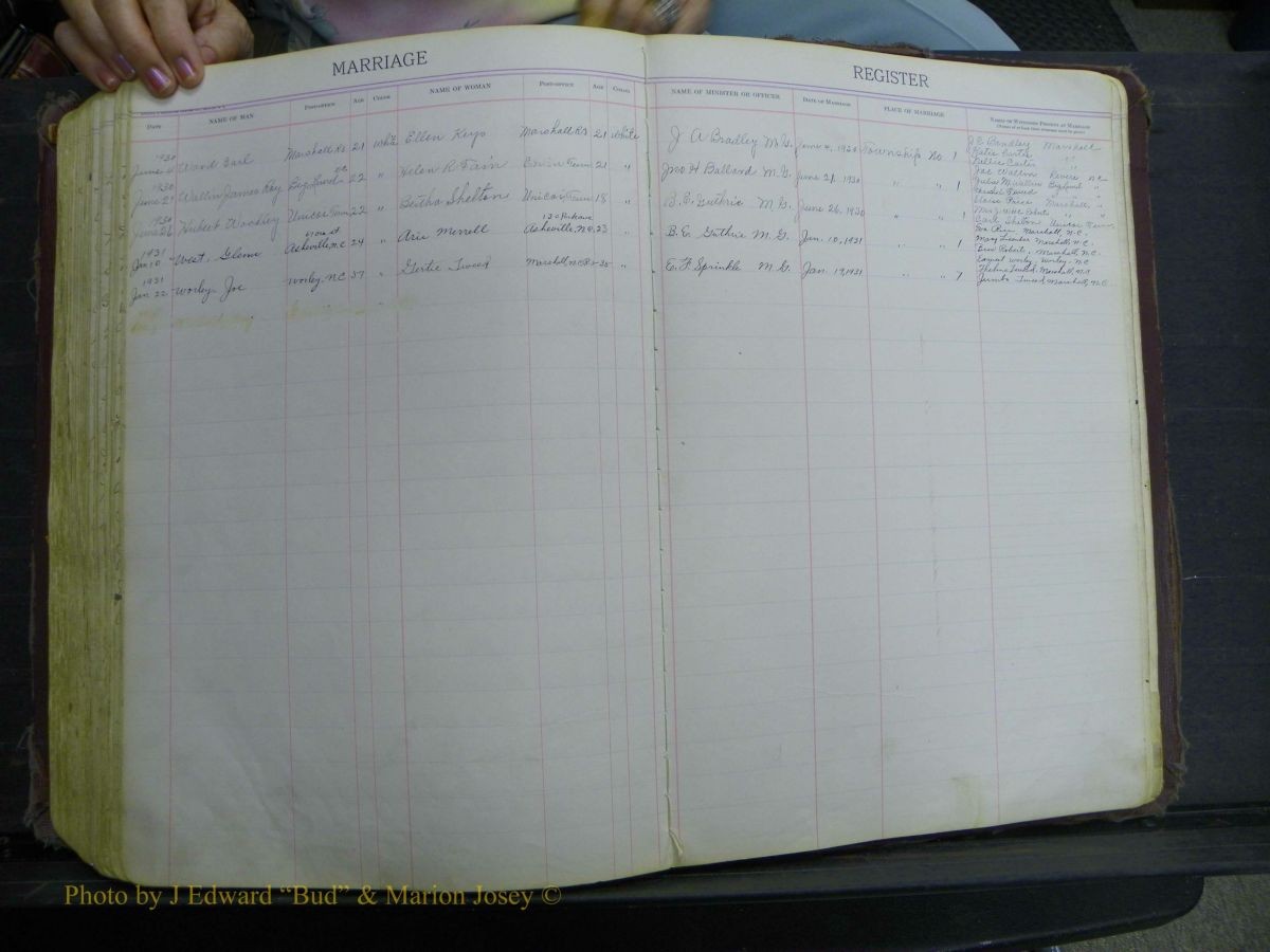 Madison Marriages, 1850-1980 327.JPG