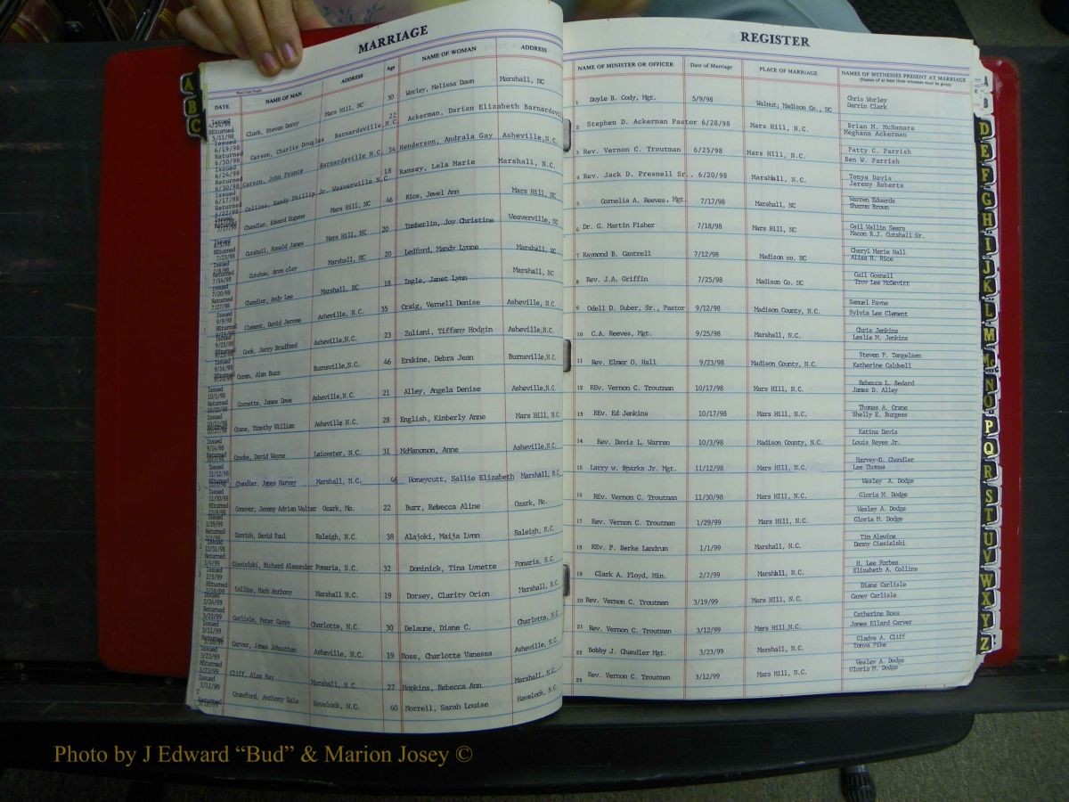 Madison Marriages, 1980-1999 235.JPG
