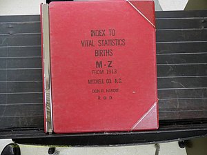 Mitchell Co, NC, Births, M-Z, 1913-2000 (100).JPG