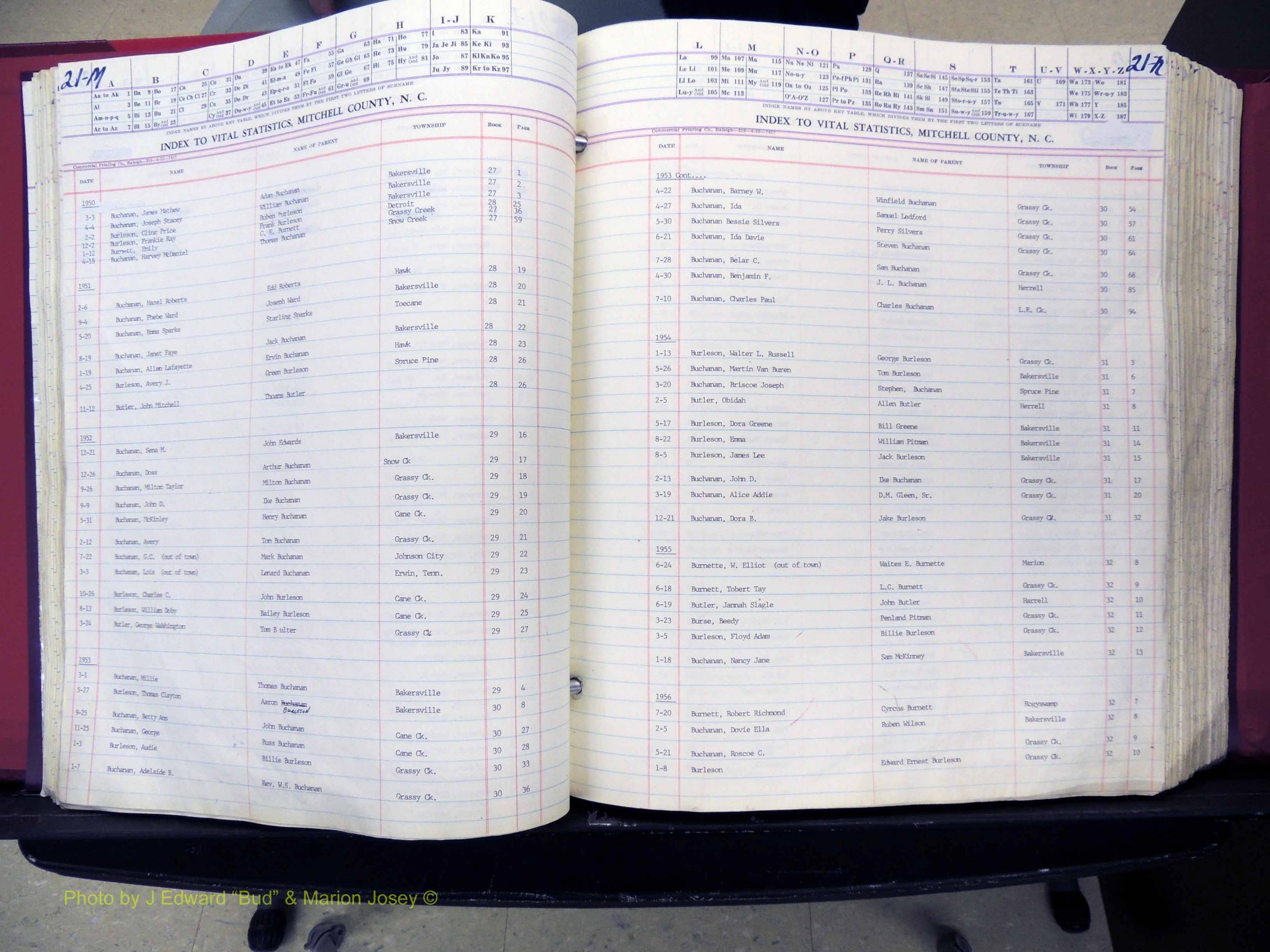 Mitchell Co, NC, Deaths, A-Z, 1913-1999 (138).JPG