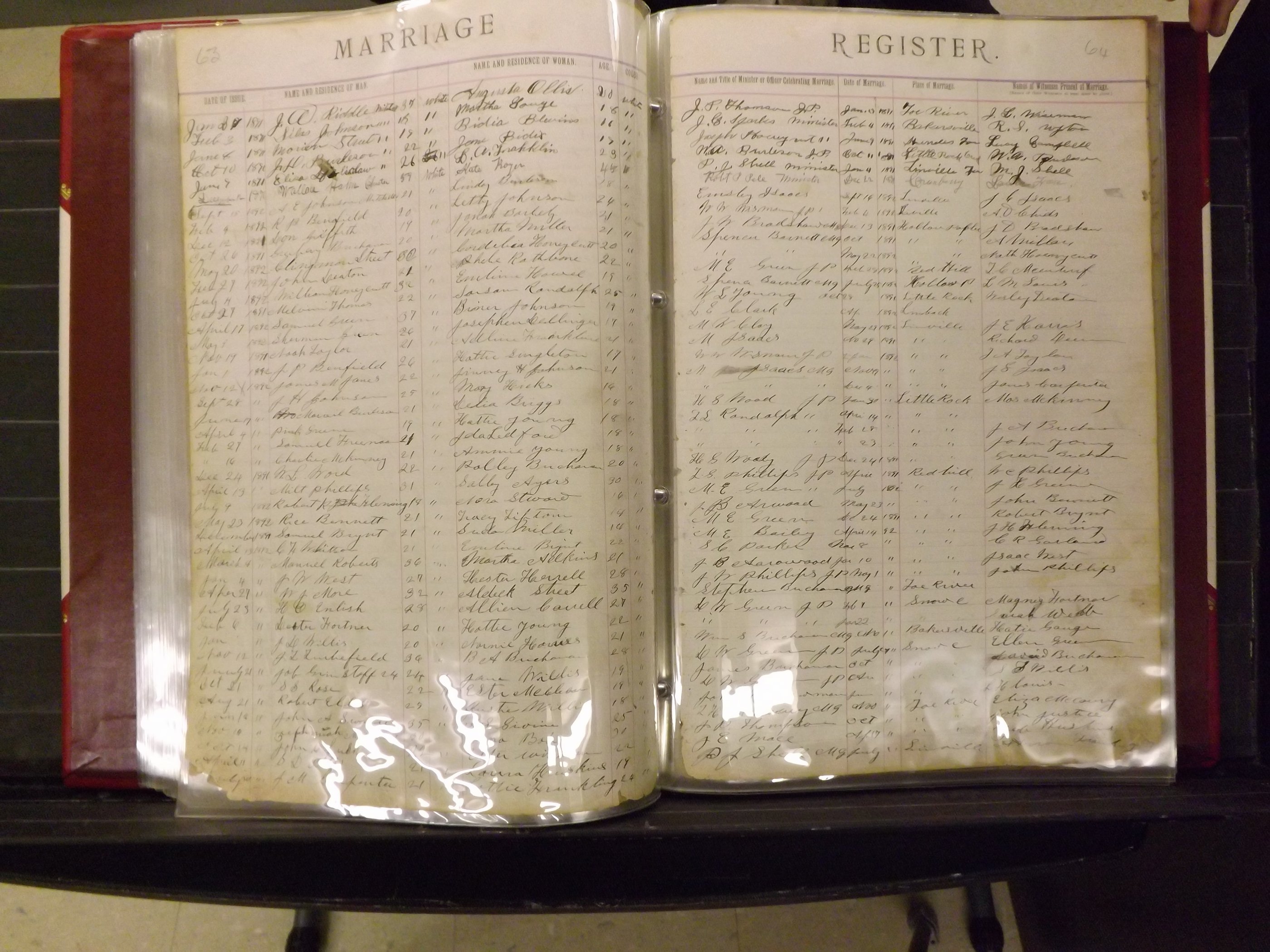 Mitchell Co, NC, Marriages, A-Z, 1861-1902 (132).JPG