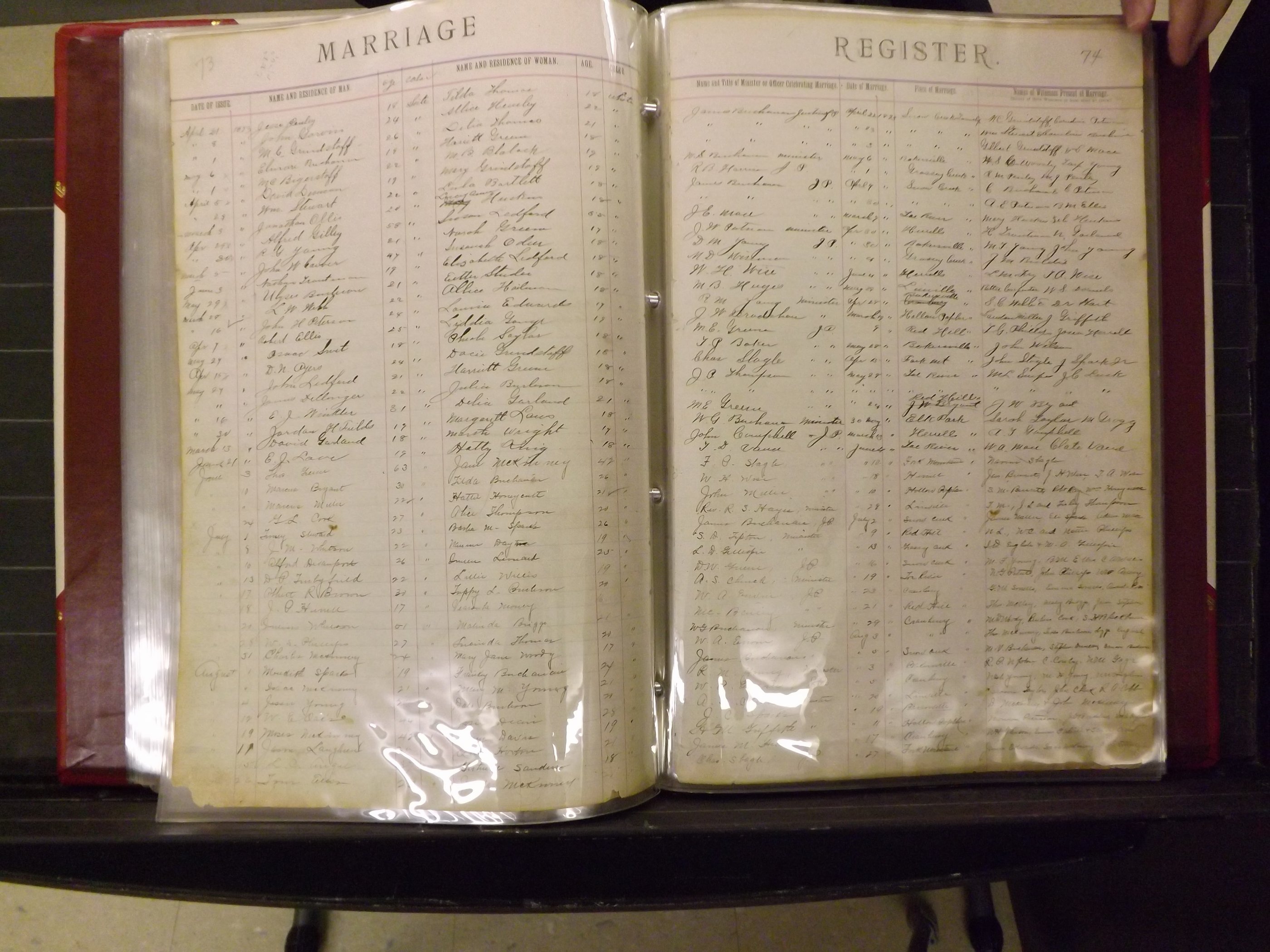 Mitchell Co, NC, Marriages, A-Z, 1861-1902 (136).JPG