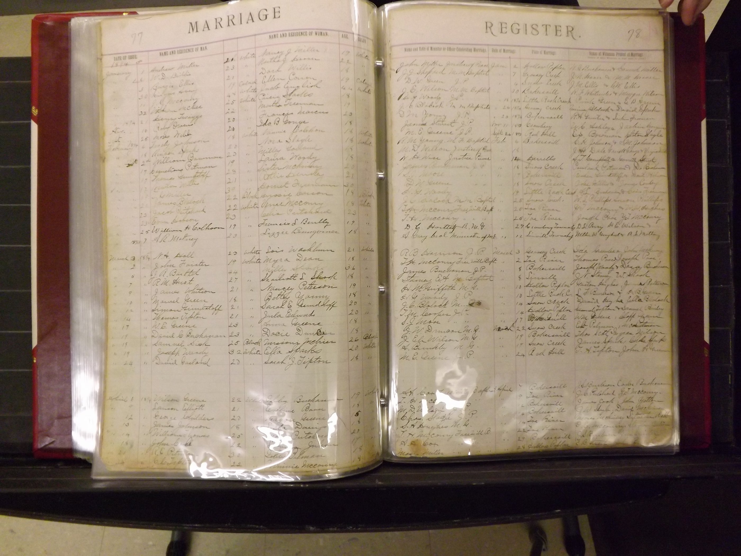 Mitchell Co, NC, Marriages, A-Z, 1861-1902 (138).JPG