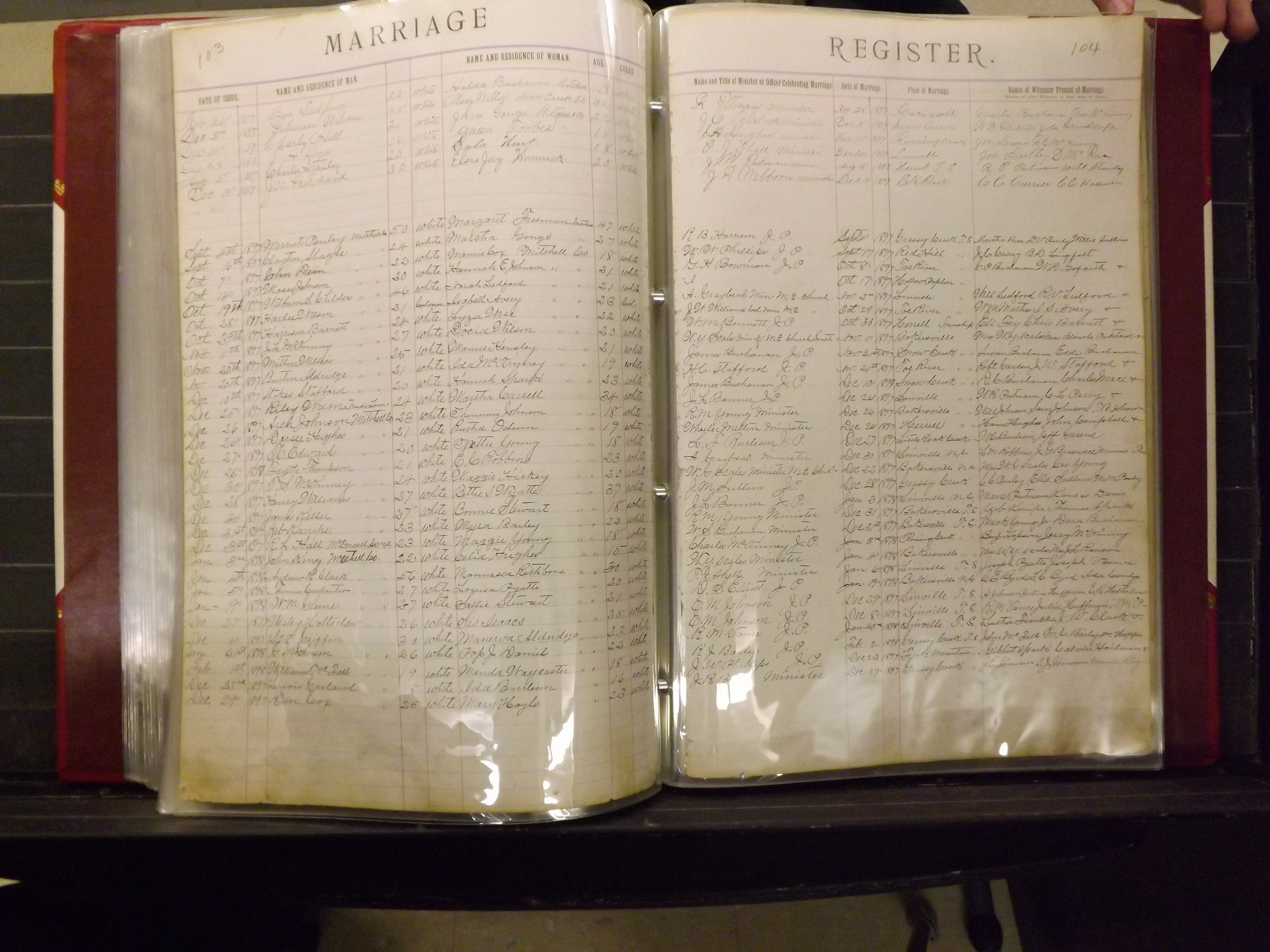 Mitchell Co, NC, Marriages, A-Z, 1861-1902 (151).JPG