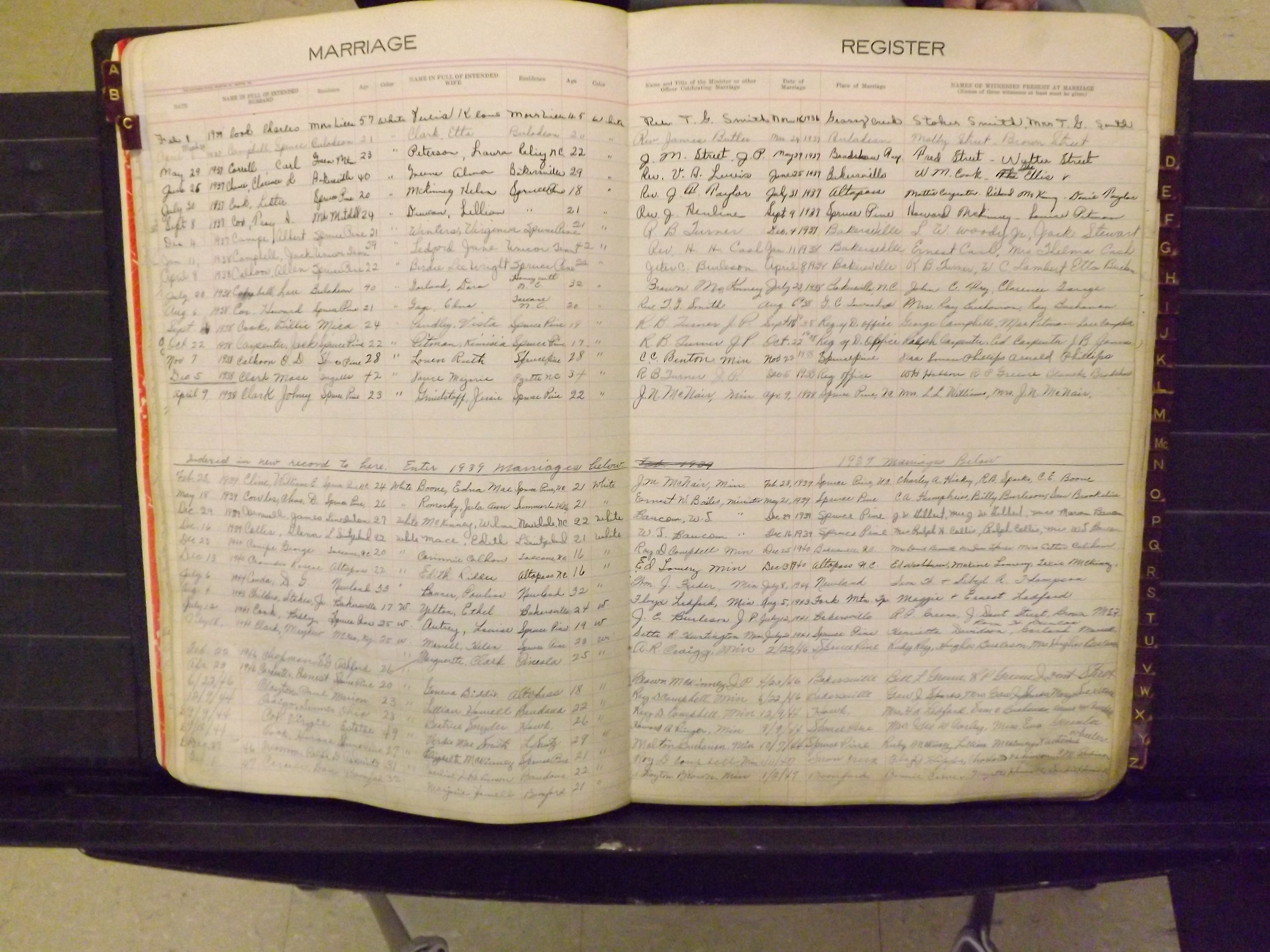 Mitchell Co, NC, Marriages, A-Z, 1935-1959 (115).JPG