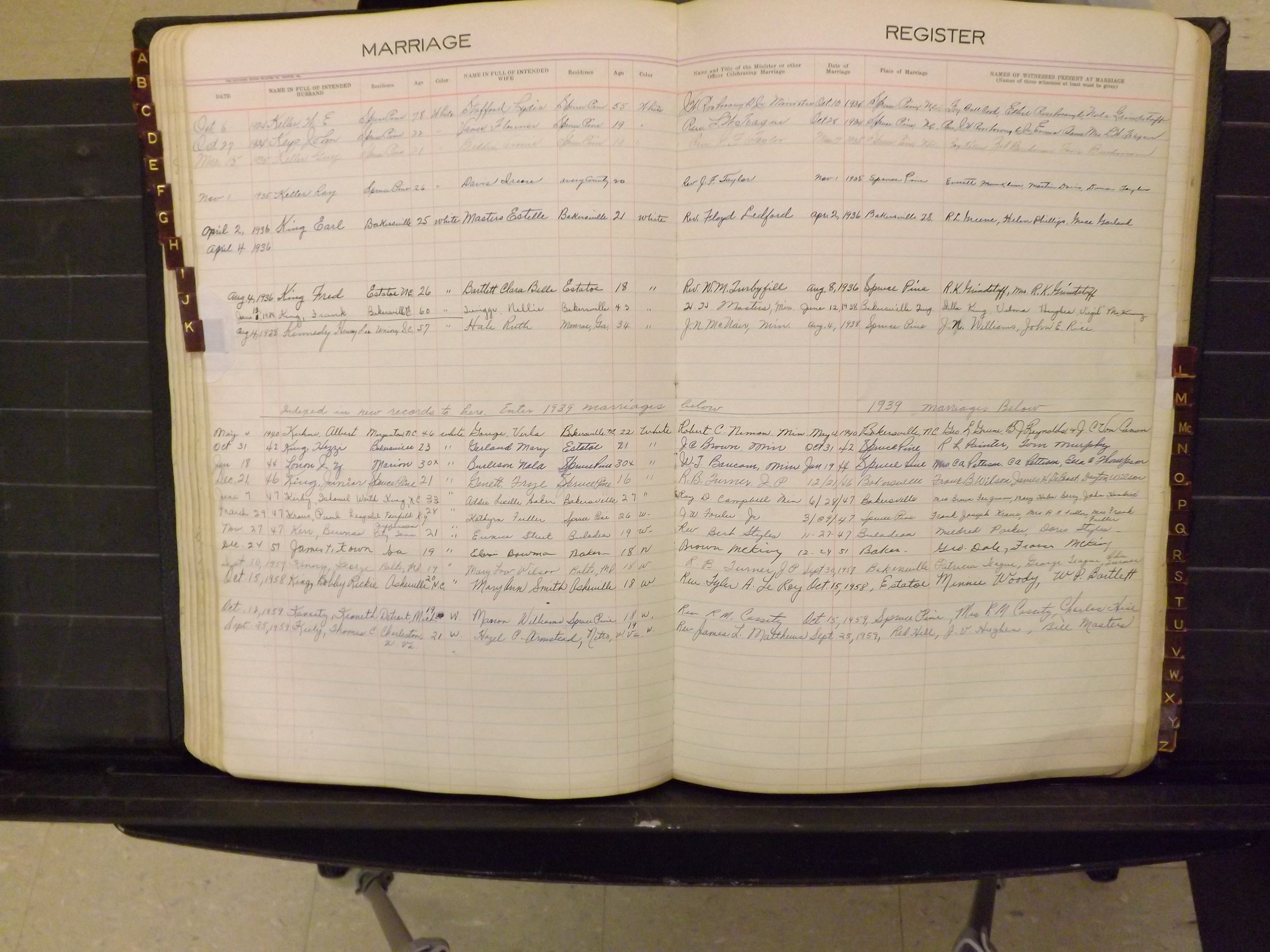 Mitchell Co, NC, Marriages, A-Z, 1935-1959 (144).JPG
