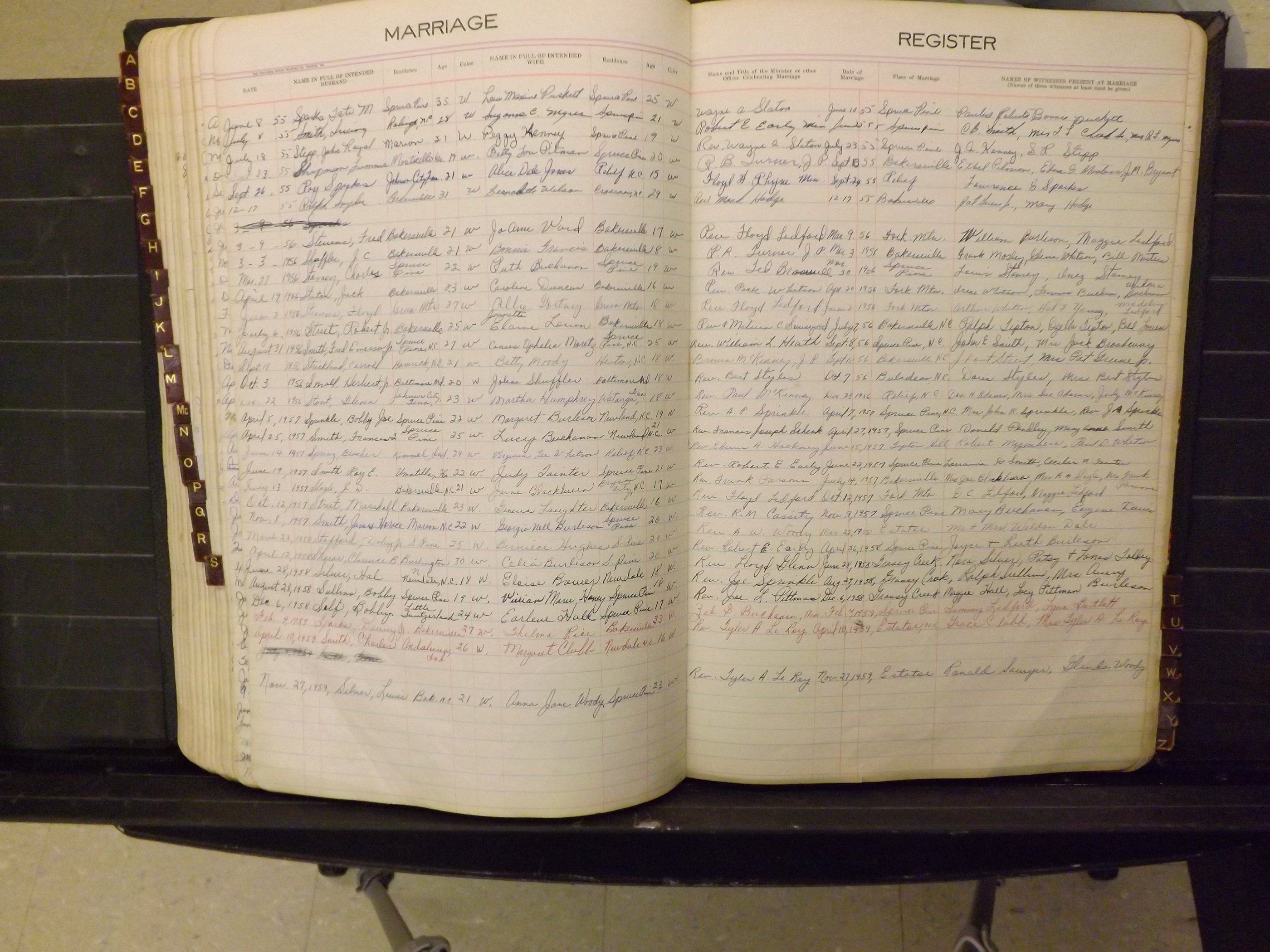 Mitchell Co, NC, Marriages, A-Z, 1935-1959 (171).JPG