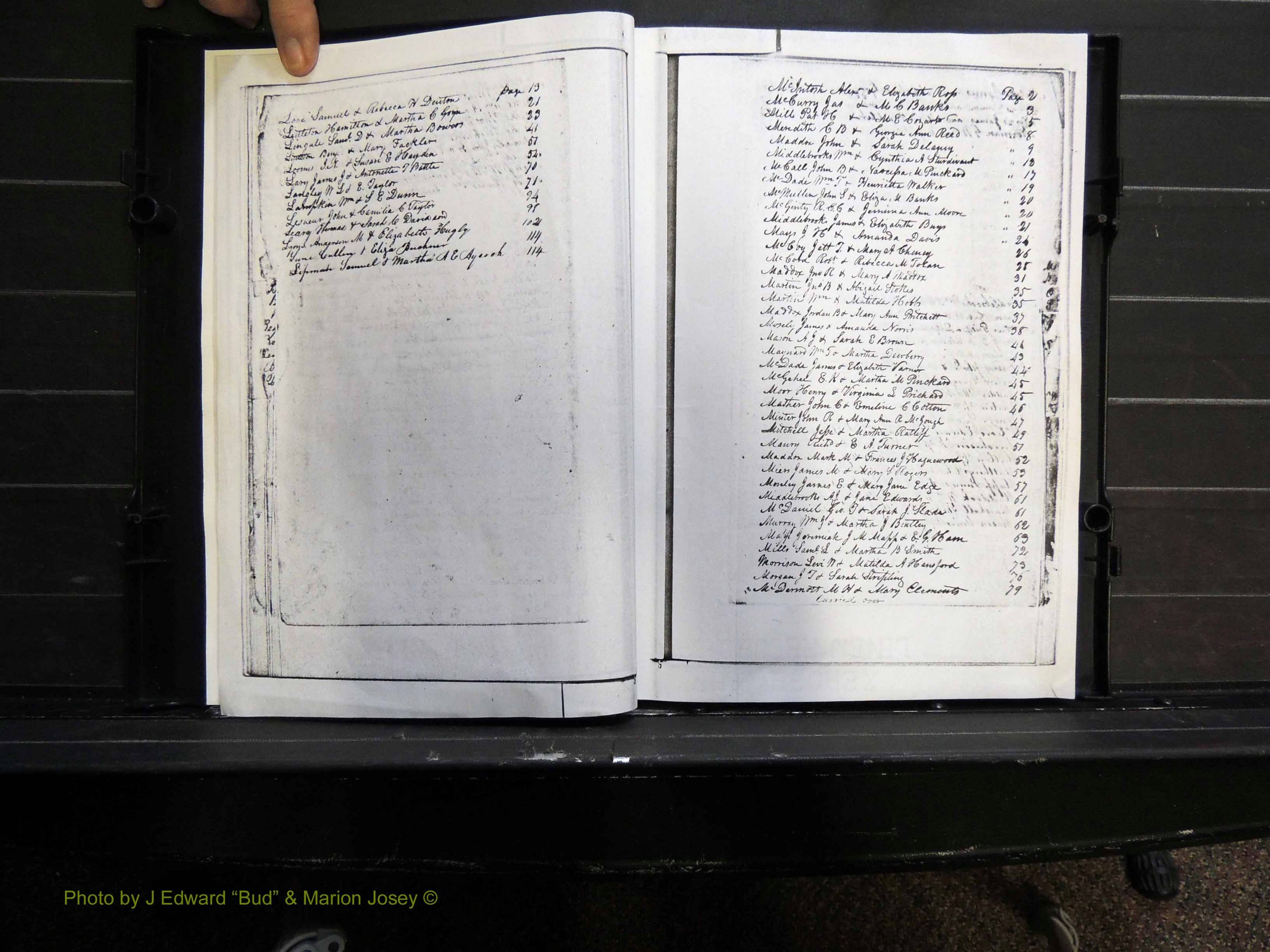 Monroe Co, GA, Marriages, Book A, 1824-1845 Index L & M.JPG