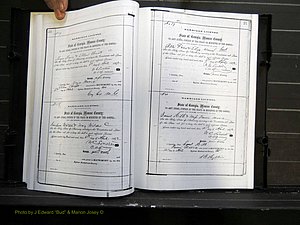 Monroe Co, GA, Marriages, Book C, 1872-1875 pg 020-021.JPG