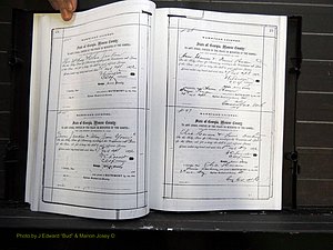 Monroe Co, GA, Marriages, Book C, 1872-1875 pg 024-025.JPG