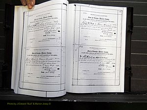 Monroe Co, GA, Marriages, Book C, 1872-1875 pg 042-043.JPG