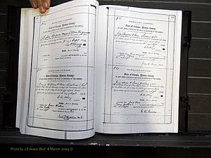 Monroe Co, GA, Marriages, Book C, 1872-1875 pg 044-045.JPG