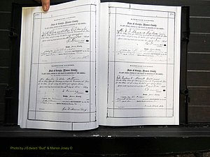 Monroe Co, GA, Marriages, Book C2, 1872-1875 pg 290-291.JPG