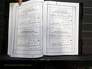 Monroe Co, GA, Marriages, Book C2, 1872-1875 pg 328-329.JPG