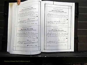 Monroe Co, GA, Marriages, Book C2, 1872-1875 pg 336-337.JPG