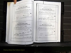 Monroe Co, GA, Marriages, Book C2, 1872-1875 pg 340-341.JPG