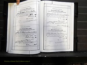 Monroe Co, GA, Marriages, Book C2, 1872-1875 pg 352-353.JPG