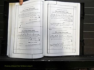 Monroe Co, GA, Marriages, Book C2, 1872-1875 pg 354-355.JPG