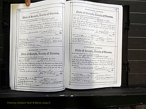 Monroe Co, GA, Marriages, Book E2, 1884-1887 pg 332-333.JPG