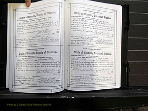 Monroe Co, GA, Marriages, Book E2, 1884-1887 pg 366-367.JPG