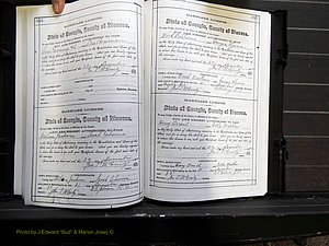 Monroe Co, GA, Marriages, Book E2, 1884-1887 pg 394-395.JPG