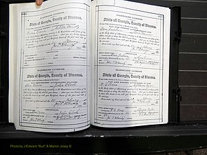 Monroe Co, GA, Marriages, Book E2, 1884-1887 pg 416-417.JPG