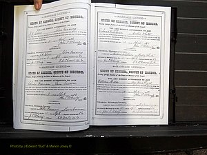 Monroe Co, GA, Marriages, Book F, 1886-1889 pg 002-003.JPG