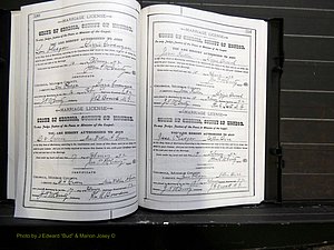 Monroe Co, GA, Marriages, Book F2, 1889-1890 pg 590-591.JPG