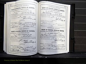 Monroe Co, GA, Marriages, Book F2, 1889-1890 pg 710-711.JPG