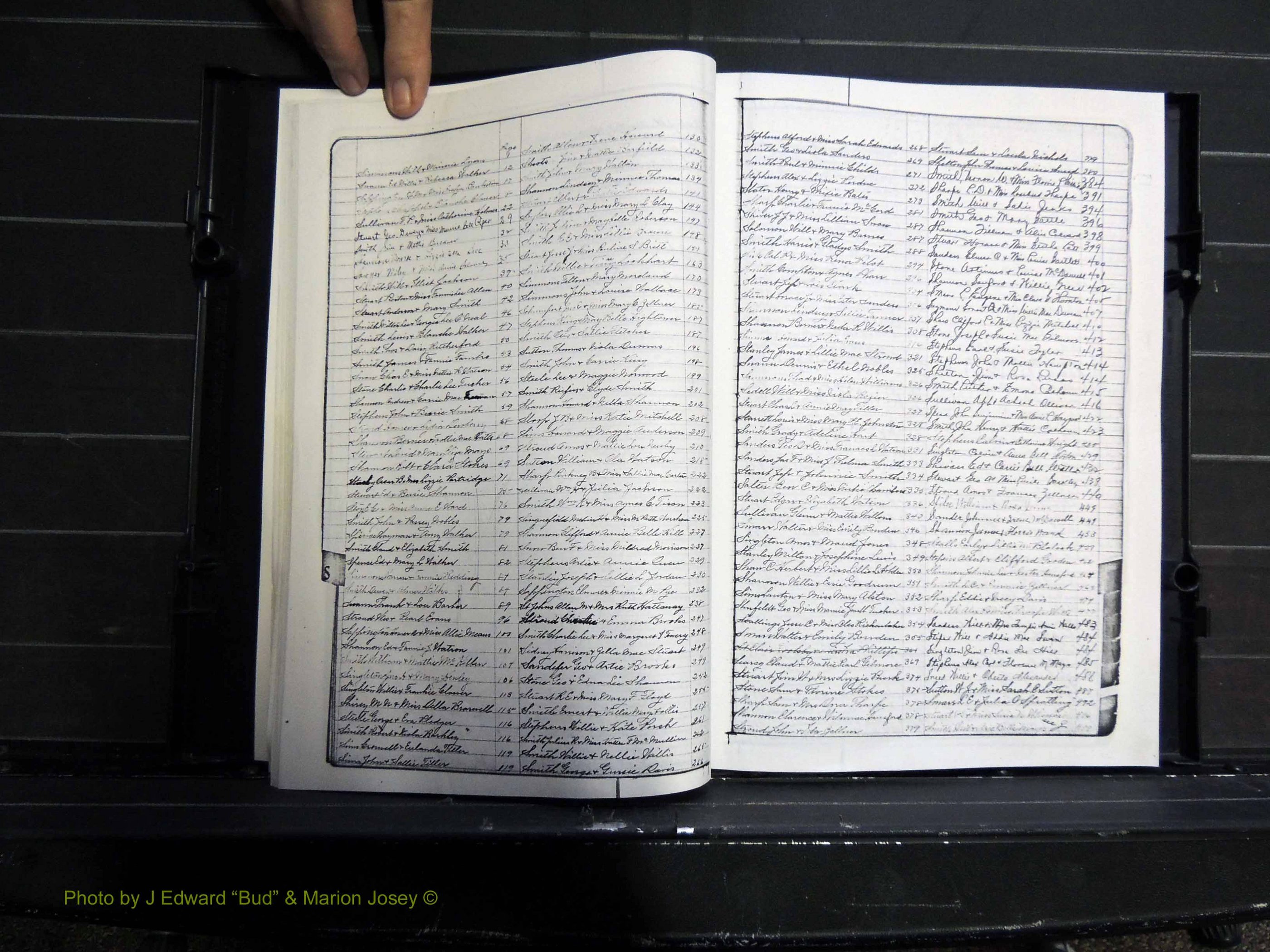 Monroe Co, GA, Marriages, Book I, 1917-1922 Index S.JPG