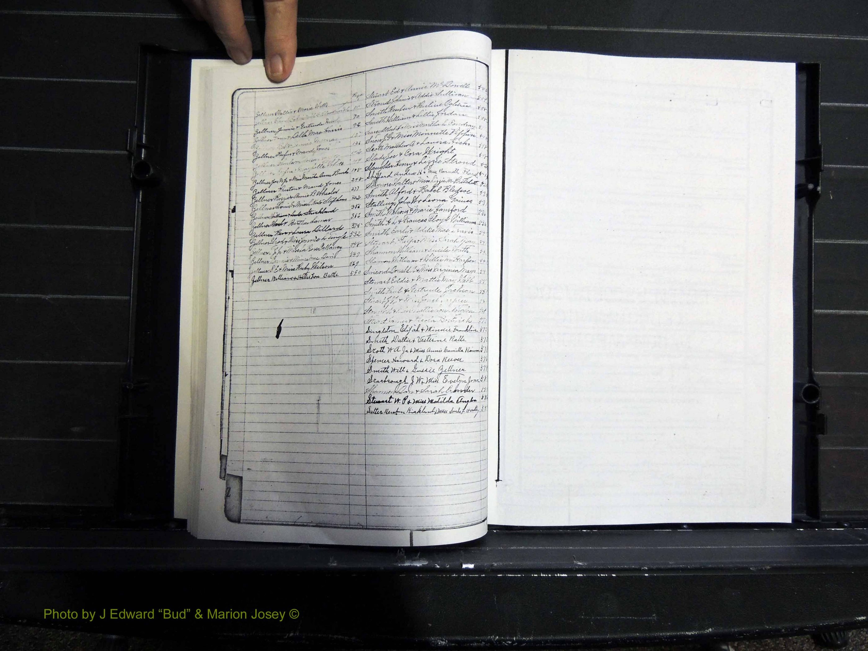 Monroe Co, GA, Marriages, Book I, 1917-1922 Index Z & S2.JPG