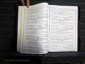 Monroe Co, GA, Marriages, Book I, 1917-1922 pg 020-021.JPG