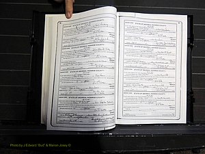 Monroe Co, GA, Marriages, Book I, 1917-1922 pg 034-035.JPG